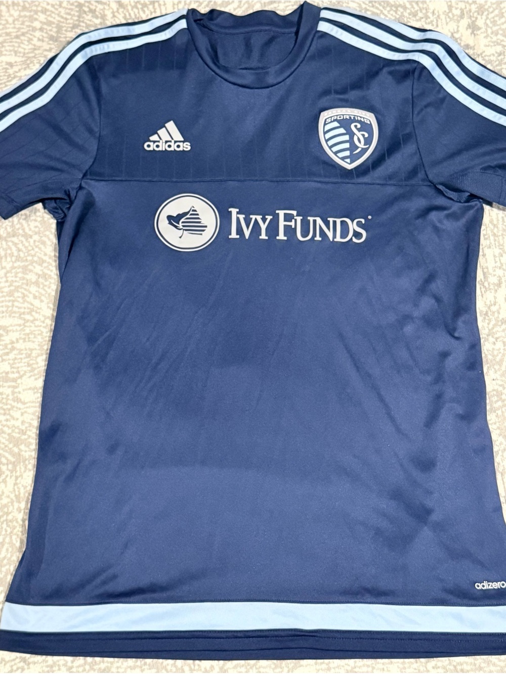 Adidas Sporting Kansas City MLS Jersey Adizero Soccer Shirt Medium